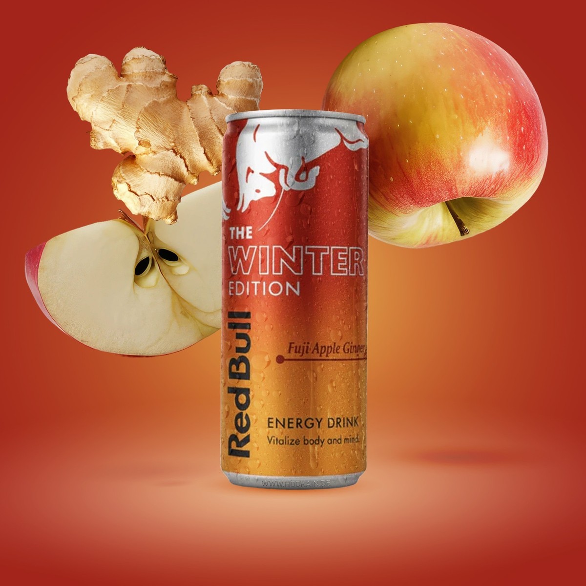 Red Bull Winter Edition Energy Drink – Fuji Apple & Ginger